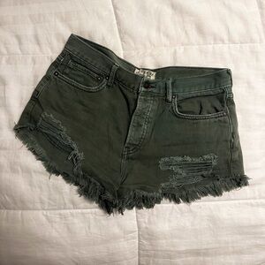 Free People Jean Shorts